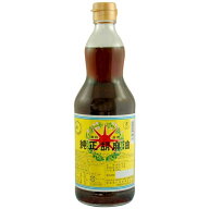 ★★在庫限り★★星印純正胡麻油（濃口）（600g）ビン【九鬼産業】