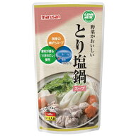 【冬季限定】野菜がおいしいとり塩鍋スープ（600g）【マルサンアイ】