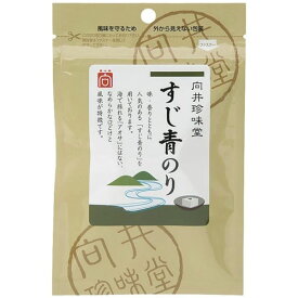 向井の香辛料＜すじ青のり＞（4g）【向井珍味堂】