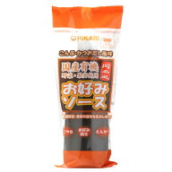 光食品 お好みソース関西風・チューブ（300g）【ヒカリ】