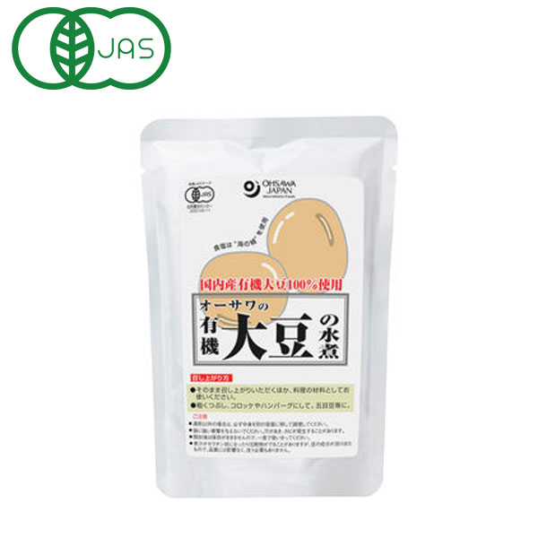おトク ☆ オーサワの有機大豆の水煮 オーサワジャパン 230g 100%品質保証!