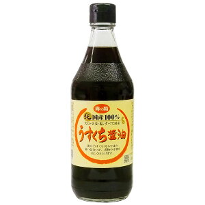 【数量限定】海の精 国産うすくち醤油(500ml)ビン【海の精】□