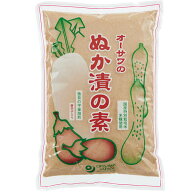 オーサワのぬか漬の素（乾燥）国産特別栽培米の米糠使用・唐辛子入り（500g）【オーサワジャパン】