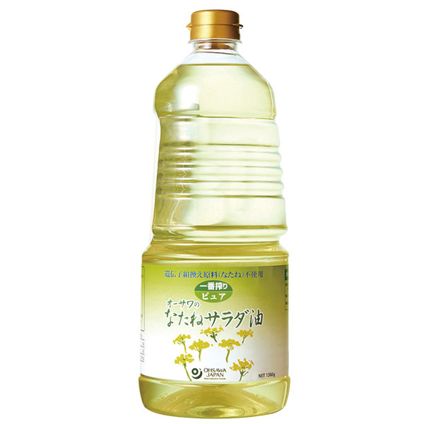 世界の人気ブランド 日本最大級の品揃え オーサワのなたねサラダ油 ペットボトル 1360g オーサワジャパン