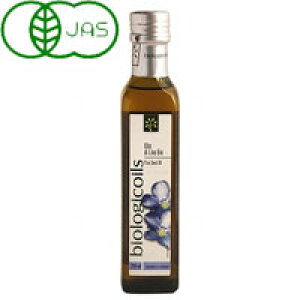 biologicoils(ビオロジコイルズ) 有機アマニオイル(229g)ビン【東京セントラルトレーディング】