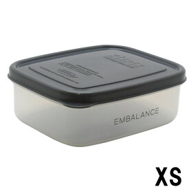 エンバランス レクタングルコンテナ（角型）保存容器（XSサイズ（370ml））【ウィルマックス】