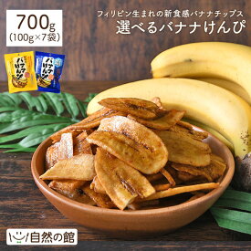 ≪今だけ最大500円OFF★まとめ買いクーポン≫選べるバナナけんぴ 100g×7袋 バナナけんぴ 塩バナナけんぴ けんぴ お菓子 メガ盛り ケンピ 徳用 おやつ 家飲み 宅飲み 訳あり 自然の館