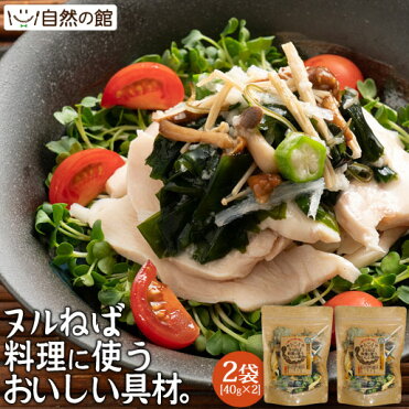 ヌルねば 料理に使うおいしい具材 80g 40g 2 味噌汁の具 自然の館 ダイエット サラダ きのこ まいたけ しめじ なめこ きくらげ おくら わかめ ワカメ めかぶ 根昆布 海藻サラダ 寒天 業務用 健康 おかず ねばねば ぬるねば ヌルネバ ねばねば ネバネバ 保存食 非常食