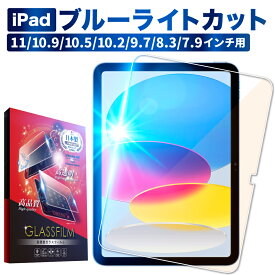 iPad ガラスフィルム iPad Pro フィルム 2024 保護フィルム iPad Air ブルーライトカット iPad Air5 iPad mini6 Air4 3 ipad 第10世代 第9世代 8 7 6 5 Air 2 mini5 4 11 10.5 9.7 インチ 強化ガラス shizukawill シズカウィル