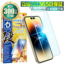 iPhone14 Pro Max フィルム ガラスフィルム 目に優しい ブルーライトカット 10Hドラゴントレイル 液晶保護フィルム 保護フィルム shizukawill シズカウィル