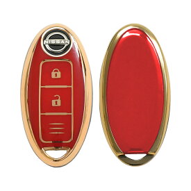 キーケース 日産車用 スマートキーケース NISSAN キーカバー ニッサン自動車 保護カバー キーホルダー ノート セレナ デイズ ドライブライフ KEYNS18 KEYNS20 シズカウィル