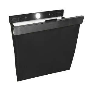 車 ゴミ箱 車用ゴミ箱 LEDライト 付き 車載ごみ箱 車内 ごみ箱 倒れない 吊り下げ 引っ掛け式 折り畳み式 シートバックポケット ダストボックス 収納ケース 収納ボックス 磁石 磁気 防水 コン