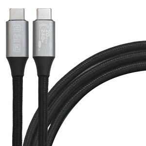 USB Type-C �P�[�u�� 8K 60Hz �f���o�� �O���o�� �f���P�[�u�� TypeC CtoC 240W �}���[�d PD�Ή� 20Gbps �����f�[�^�]�� 1m 1.5m 2m �m�[�gPC MacBook iPad iPhone Android Galaxy Xperia Pixel AQUOS Switch ���j�^�[�ڑ� �ݑ��
