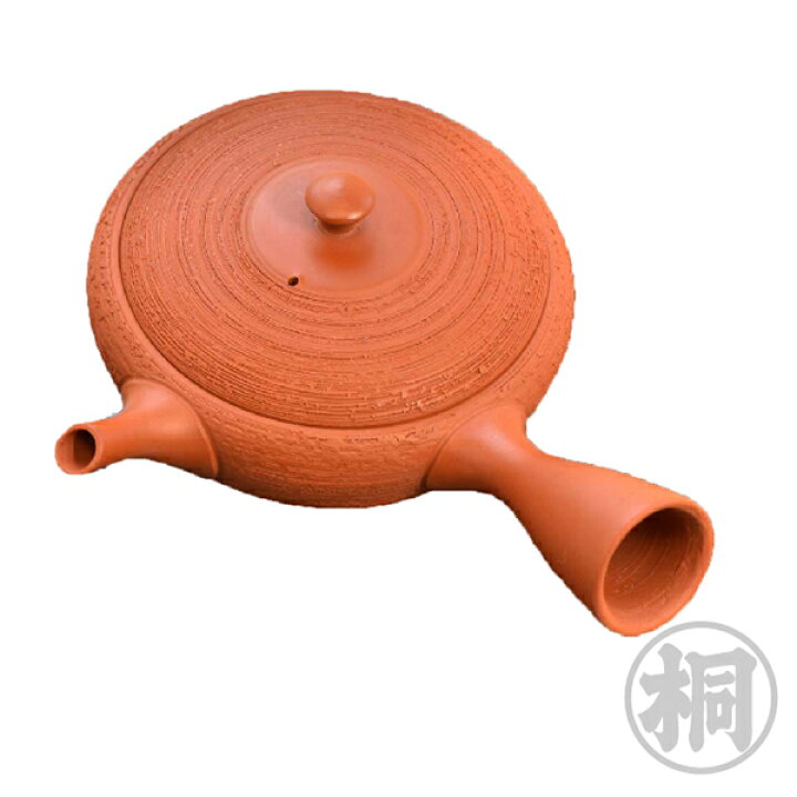 楽天市場】急須 玉光 朱泥平丸 夕雲 140ml 送料無料 丸平型 常滑焼急須 