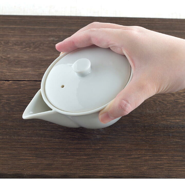 楽天市場】白磁製 宝瓶(ほうひん)セット 160ml 贈り物にも お茶の葉桐 