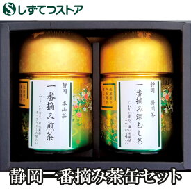 葉桐 静岡一番摘み茶缶セット（120g×2本） 日本茶 送料無料 ギフト プレゼント 贈答用 6831120100271 SSR61 SS535