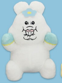 【んぽちゃむ】 よく見たら...表情いろいろBIGぬいぐるみ 約40センチ キャラクター おぱんちゅうさぎ 大きい kawaisouni! npochamu npo-chamu kimimaro