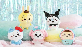 ちいかわ×サンリオキャラクターズ ぷちミニマスコット サンリオ ぬいぐるみ ハチワレ くりまんじゅう うさぎ モモンガ シーサー キャラクター 可愛い インテリア 3980円以上購入で送料無料 他との組み合わせOK 誕生日 ハロウィン 名シーン ちいぽけ