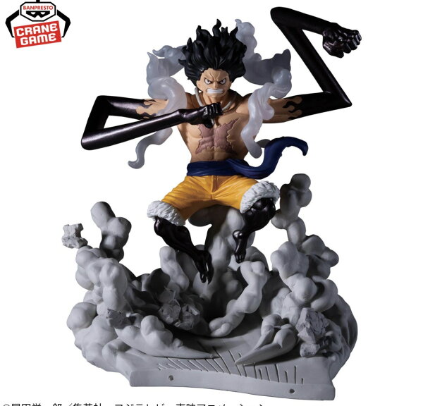 【ルフィ】ワンピース 戦光絶景-MONKEY.D.LUFFY GEAR4- フィギュア コミック 3980円以上購入で送料無料 グッズ モンキー・D・ルフィ　ゾロ サンジ ギア5 ニカ フィギュア アニメ プライズ バンプレスト キャラ グッズ 黒ひげ