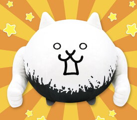 【狂乱のネコビルダー】にゃんこ大戦争 BIGぬいぐるみ (狂乱のネコビルダー) キャラクター 可愛い インテリア 3980円以上購入で送料無料 他との組み合わせOK 動物 猫 にゃんこ 大戦争 ゲーム ソシャゲ パチンコ アマテラス 狂乱