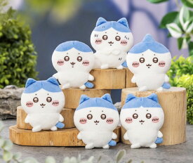 【E賞】ハチワレだらけくじ てくてく全身ぬいぐるみバッジ 約10センチ E賞 全6種 ぬいぐるみ バッチ ちいかわ ナガノ ハチワレ くりまんじゅう うさぎ モモンガ キャラクター 可愛い かばん インテリア なんかちいさくてかわいいやつ プリャ ちいぽけ