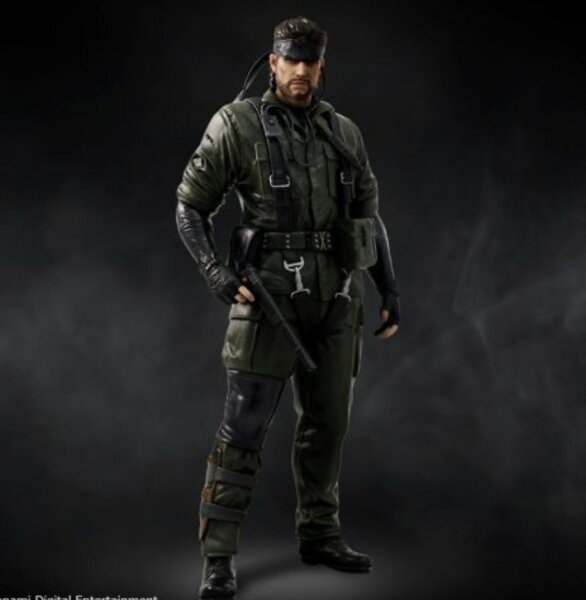 【スネーク】METAL GEAR SOLID Δ: SNAKE EATER　フィギュアコレクション ネイキッド・スネーク インテリア 3980円以上購入で送料無料 他との組み合わせOK ゲーム PS PS2 PS3 プレステ サバゲー スネーク