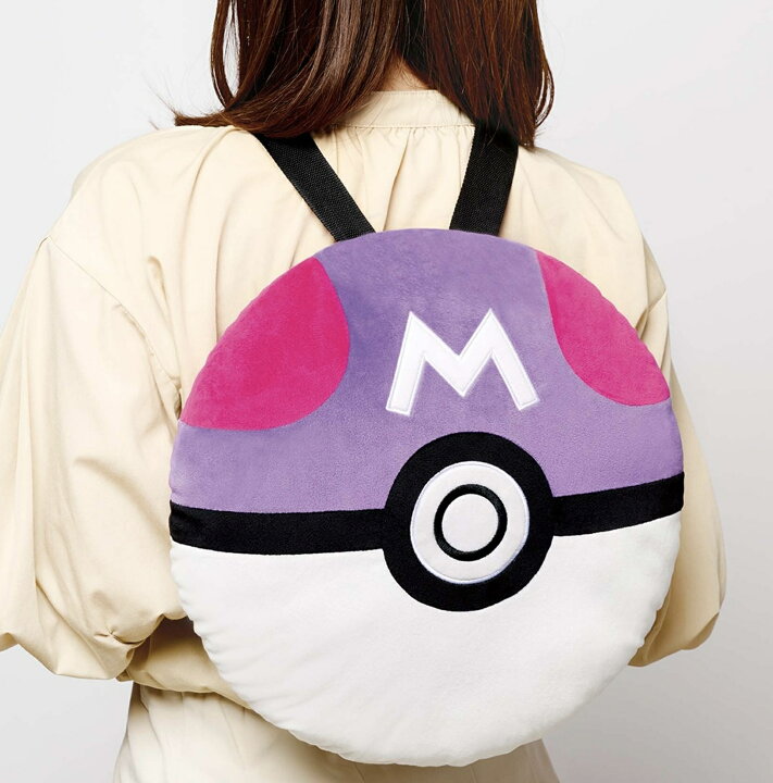 楽天市場】ポケットモンスター ぬいぐるみリュック～マスターボール 