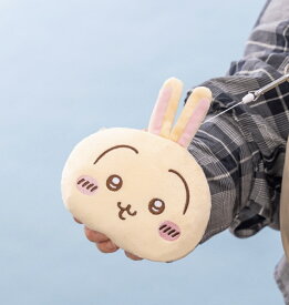 【うさぎ】ちいかわ ぬいぐるみパスケースポーチ2 ハチワレ くりまんじゅう うさぎ モモンガ キャラクター 可愛い インテリア 3980円以上購入で送料無料 組み合わせOK なんかちいさくてかわいいやつ かわいい カラビナ付きで使いやすい ちいぽけ