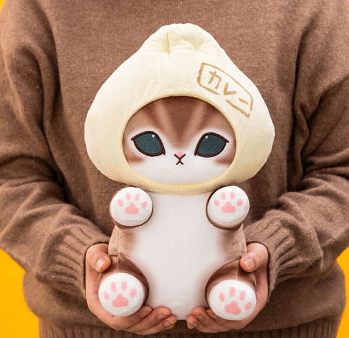 楽天市場】【2個セット】mofusand にゃんこ肉まんBIGぬいぐるみ 約28 