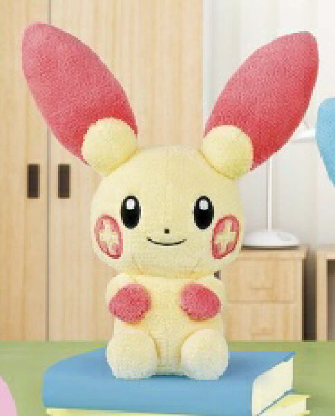 【プラスル】ポケットモンスター やさしいきもち ぬいぐるみ～プラスル～ ポケぬい スカーレット バイオレット 3980円以上購入送料無料 ポケモン はじめてのプレゼント 約13センチ いつでも一緒 抱っこ プレゼント 小学生 幼稚園 誕生日 クリスマス おやすみ