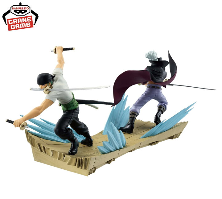 楽天市場】ワンピース 戦光絶景 フィギュア DRACULE.MIHAWK RORONOA 