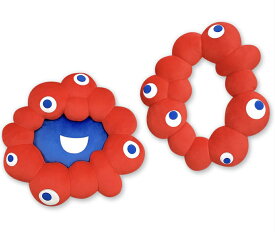 【ミャクミャク】EXPO2025 ミャクミャク なりきりクッション 約40センチ 大阪 関西万博公式キャラクター EXPO2025 キャラクター 可愛い インテリア 大阪・関西万博公式ライセンス商品（Expo 2025 Osaka、 Kansai、 Japan、 Official Licensed ）