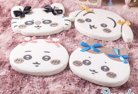 ちいかわ 低反発クッション～リボン～ 約40センチ ゆったりと座れる ちいかわ クッション ハチワレ うさぎ キャラクター 可愛い インテリア 組み合わせOK 枕 リラックスグッズ おうち時間 ちいかわシリーズ キャラクター 大人気 グッズ クッション ソファ ちいぽけ