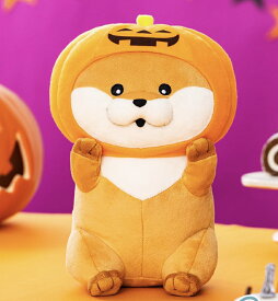 可愛い嘘のカワウソ ハロウィンだぬ！BIGぬいぐるみ かわうそ キャラクター 可愛い インテリア 3980円以上購入で送料無料 他との組み合わせOK 動物 パレード かぼちゃ ハロウィン