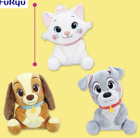 こてっとぺったん BIGぬいぐるみ～Cat＆Dogs～ マリー レディ トランプ かわいい 女の子 プレゼント おもちゃ ぬいぐるみ 大きい ディズニー 映画 プー ピクサー　101 ネコ 犬