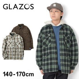 グラソス(GLAZOS)【penfield】チェックCPOシャツ 子供服 男の子 キッズ ジュニア 130cm 140cm 150cm 160cm 170cm 小学生 中学生 グラソス 長袖 アウター おしゃれ 秋冬