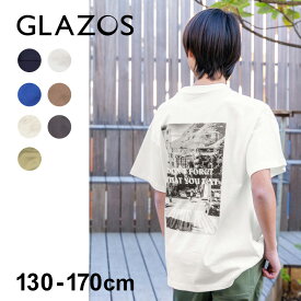 グラソス(GLAZOS)【プチプラ】アソートバックフォト半袖Tシャツ 子供服 男の子 キッズ ジュニア 130cm 140cm 150cm 160cm 170cm 小学生 中学生 グラゾス Tシャツ おしゃれ トップス