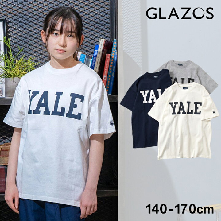 楽天市場】グラソス(GLAZOS)【YALE】コットン・半袖YALEロゴTシャツ 