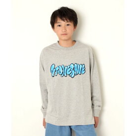 グラソス(GLAZOS)グラフィティプリント長袖Tシャツ 子供服 男の子 キッズ ジュニア 130cm 140cm 150cm 160cm 170cm 小学生 中学生 グラソス Tシャツ おしゃれ トップス