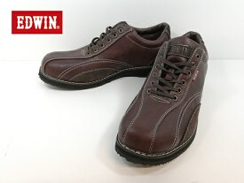 エドウィン EDWIN 5550 -220 茶 ダークブラウン メンズ シューズ 靴 DARKBROWN カジュアル ローカット 【メンズ】