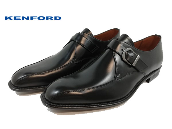 KENFORD ケンフォード ビジネスシューズ KB49-100 モンクストラップ 靴 実物 革 レザー 最新な メンズ