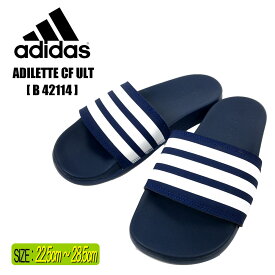 アディダス adidas アディレッタ シーエフ ADILETTE CF ULT B42114 ネイビー スポーツサンダル シャワーサンダル 【メンズ】【レディース】