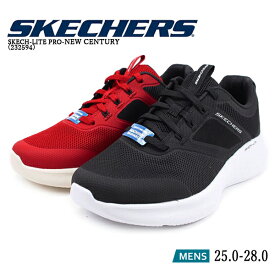 スケッチャーズ SKECHERS SKECH-LITE PRO-NEW CENTURY ブラック/ホワイト レッド/ホワイト 232594 スニーカー 運動靴 【メンズ】