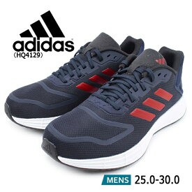 アディダス ADIDAS DURAMO 10 M HQ4129 ランニングシューズ スニーカー ネイビー/レッド 運動靴 【メンズ】