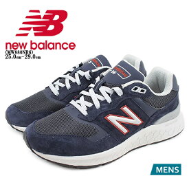 [NB MW880NR6 NAVY] ニューバランス スニーカー メンズ ネイビー ランニング ウォーキング 幅広4E 運動靴 カジュアル 【メンズ】