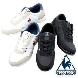 ルコックスポルティフ le coq sportif スニーカー QL3VJC07WN QL3VJC07BK ラセギュール 3 ワイド ローカット シューズ 運動靴 ブラック ホワイト/ネイビー/レッド カジュアル 【レディース】