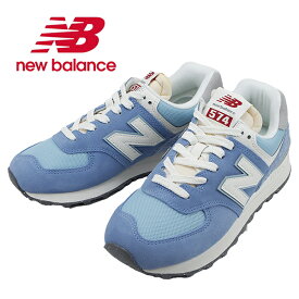 ニューバランス レディース ユニセックス New Balance NEW BALANCE スニーカー U574RCA U574 ブルー BLUE 水色 スエード シューズ 運動靴 カジュアル ENCAP ワイズD 定番 歩きやすい おしゃれ タウンユース スポーツ シンプル ロゴ ギフト プレゼント【レディース】