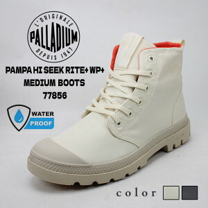 �p���f�B�E�� �n�C�J�b�g ���f�B�[�X �h�� �X�j�[�J�[ 77856 �x�[�W�� �u���b�N �~�b�h�J�b�g PAMPA HI SEEKER LITE+ WP+ �C PALLADIUM �A�E�g�h�A �^�E�����[�X �J�W���A�� �V���[�Y �y���f�B�[�X�z