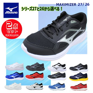 2����9900�~ �~�Y�m �����Y �X�j�[�J�[ �}�L�V�}�C�U�[27 26 MIZUNO MAXIMAIZER 27 26 �����j���O�V���[�Y 3E���C�h MIZUNO �y�V�����L���O1�ʎ�� �h�V�̓� �y�����Y�z