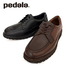 ペダラ Pedala WP400T カジュアル スニーカー 革靴 クッション 本革 ウォーキング サイドファスナー ジッパー メンズ 4E 【メンズ】